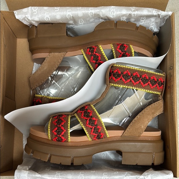 UGG Ashton Heritage Braided Sandals NWT - Picture 6 of 7